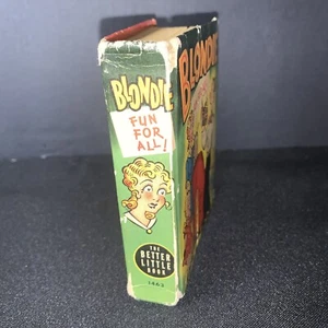 Blondie Fun For All! The Better Little Book Whitman 1949 Printed USA - Picture 1 of 12