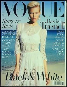 VOGUE Deutsch April 2011 Britt Maren CATHERINE DENEUVE Georgia O'Keefe EXCELLENT - Picture 1 of 11