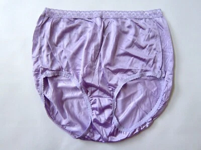 1 PANTY SEDOSO VINTAGE HANES SEGUNDA PIEL SATINADO CINTURA FLORAL HI BRIEF 9 2XL 10 3XL Foto 1 de 2