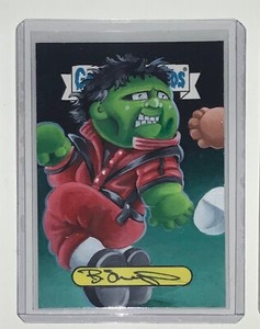 2021 Topps Garbage Pail Kids GPK Michael Jackson Thriller Sketch Card 1/1 Sharp