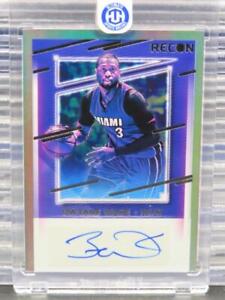 2020-21 Panini Recon Dwyane Wade Recon Signatures Auto Autograph #RS-DWY Heat