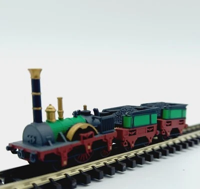 N Gauge 1:160 Scale Robert Stephenson Adler Steam Locomotive Train Tender Model - Image 1 of 4