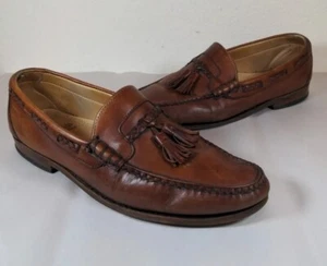 Allen Edmonds Men’s Loafers Size 10.5 D Leather Tassel Shoes 42405 / 55764 - Picture 1 of 12