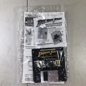 Indiana Jones and His Desktop Adventures (PC 1996) 3.5" Diskette LucasArts - Picture 1 of 6