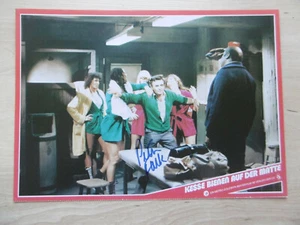Peter Falk Autogramm signed A4 Kinoaushangbild "Kesse Bienen Auf Der Matte" - Bild 1 von 1