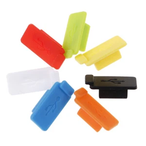 5pcs Universal usb dust plug port charger cover jack interface dustproof FEJ=s= - Zdjęcie 1 z 14