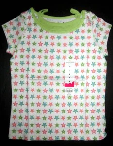 Jumping Beans Girls size 6 cap sleeve white layered look top NWT - Picture 1 of 2