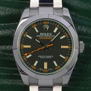 Rolex Milgauss 116400GV Black dial June 2013 - Picture 1 of 6
