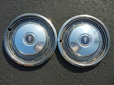 Tapacubos originales Pontiac (2) Bonneville Grandville Catalina Safari Wagon Foto 1 de 2