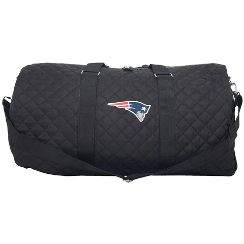 New England Patriots Quilted Layover Duffle Bag FOCO Cover