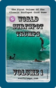 WORLD SURFSPOT TRUMPS VOL. 1 SURFING CARD GAME. surftrumps - Picture 1 of 15