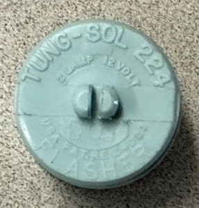 1970'S FORD MUSTANG C5AZ-13350-B SF224 FLASHER TUNG-SOL 224 NOS/NEW-BLUE PLASTIC - Bild 1 von 3