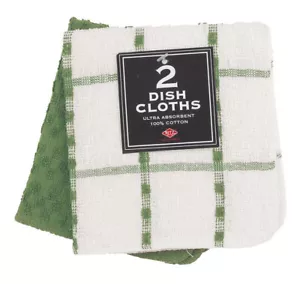 Ritz 27530 Panno per piatti in cotone cactus altamente assorbente 11 L x 11 W in. (Confezione da 3) - Foto 1 di 1