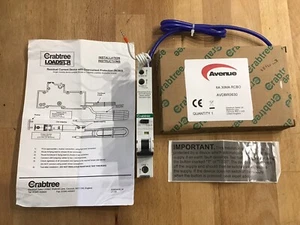 2 X Avenue 6a 30ma Rcbo Avdbr0630 Crabtree Single Consumer Unit Trip Switch - Picture 1 of 6