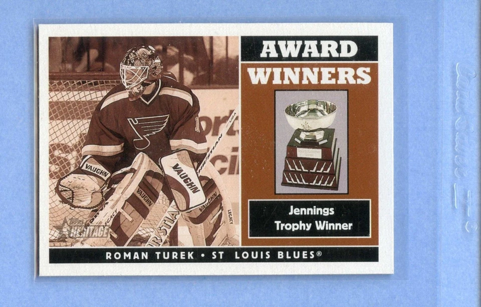 2000 TOPPS HERITAGE JENNINGS TROPHY WINNER #241 ROMAN TUREK - Image 1 of 1