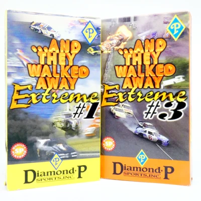 ...And They Walked Away 1 One & 3 Three VHS  Diamond P Sports - Image 1 of 3