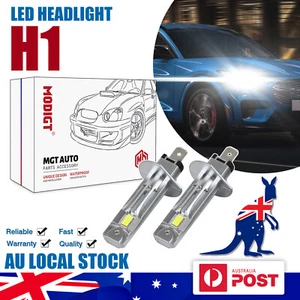 2x H1 LED Headlight Globes 22000LM For Honda CR-V 2007-2010 Accord Euro CL 03-07 - Picture 1 of 8