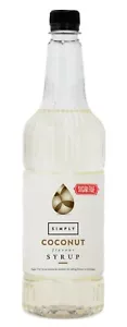 Simply Sugarfree Flavour Sirup Coconut 1L, Kokosnuss. ohne Zucker, Light, U.K. - Bild 1 von 15