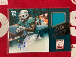 2015 Panini Donruss New Breed Jersey Auto Jay Ajayi #NBA-JA Rookie Auto RC - Bild 1 von 2