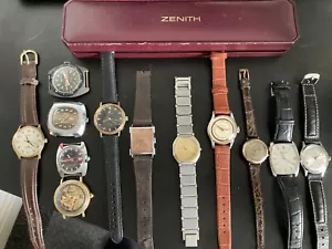 Lotto Lavoro Orologi Uomo Ricambi Riparazione Zenith Longines Smiths Technos Draconis ecc - Foto 1 di 6