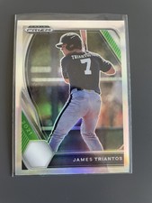 2021 Panini Prizm Draft Picks Silver Prizm James Triantos #PDP56