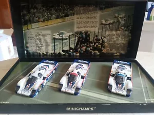 Cofanetto 1/43 Porsche 956 L wins 1982 24h Le Mans #1-2-3 - Foto 1 di 12
