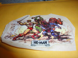 VINTAGE HE-MAN vs SKELETOR PATCH SWEET LOOKING 3.5 INCHES  RARE