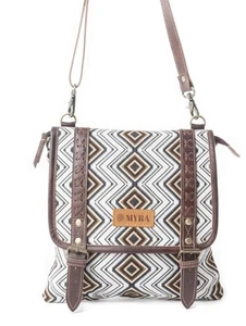 Bolso Myra Oculto Llevar 12280 CANYON STAR en Blanco y Negro - Imagen 1 de 4