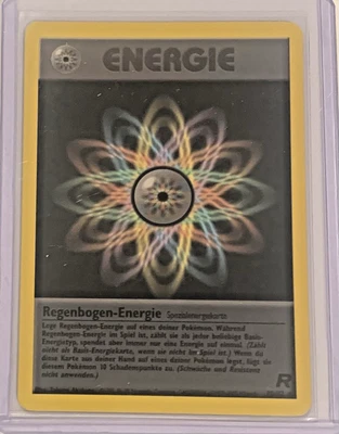 Pokemon Rainbow Energie Energy Multicolor 80/82 Team Rocket Edition German - Image 1 of 2
