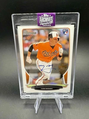 2025 Topps Archives Manny Machado RC ROOKIE SP automático #/10 2013 Bowman Padres SP Foto 1 de 2