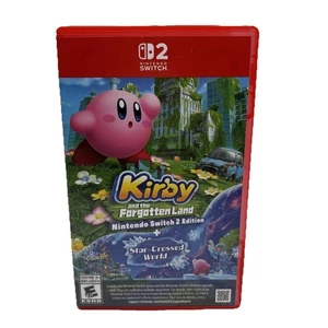 Kirby And The Forgotten Land Nintendo Switch 2 Case Only NO GAME - Bild 1 von 5