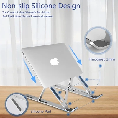 IPad Office Desktop Stand For Macbook Holder Laptop Accessories Adjustable - Image 1 of 4