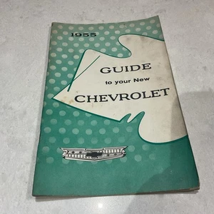 Guía de tu nuevo Chevrolet 1955 - ¡Manual del propietario original! - Imagen 1 de 3