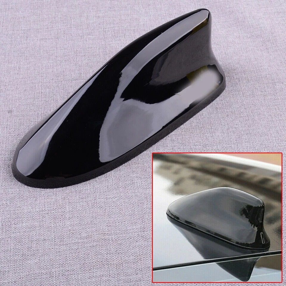 Antena de teto preta tampa de barbatana de tubarão acabamento adequado para Honda Accord 2018-2020 - Imagem 1 de 4