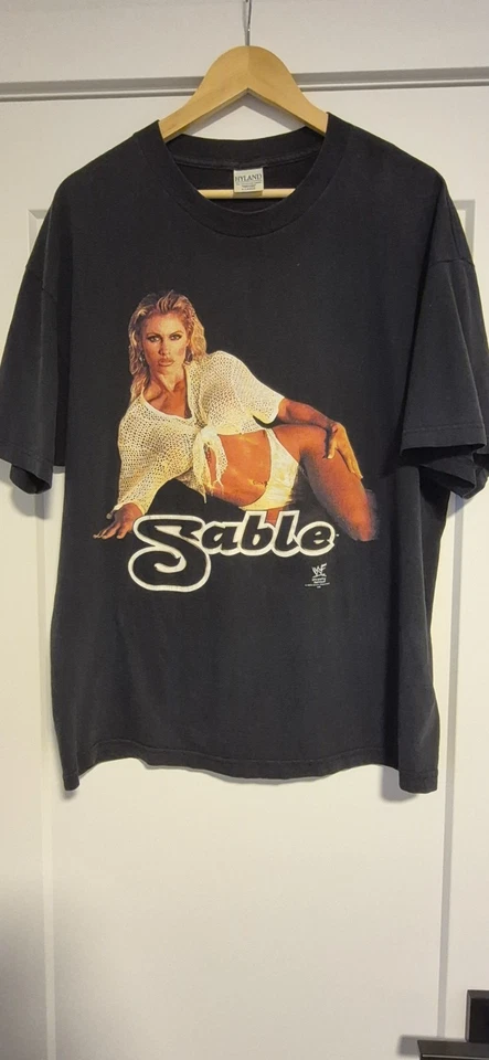  Camiseta vintage 1998 WWF DIVA SABLE BOMB NEGRA XL era actitud wwe Foto 1 de 4
