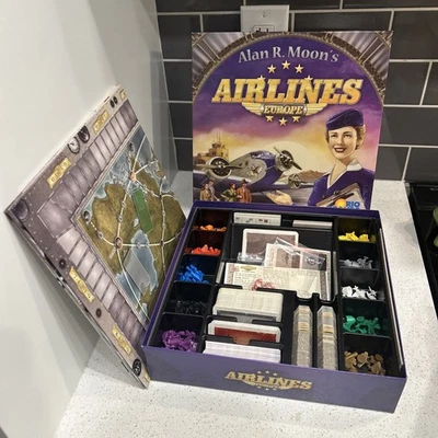 Airlines Europe Board Game Rio Grande Games - 100% Complete + Expansions - Image 1 of 4