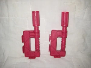 Lote de abrazaderas de pista de carreras Hot Wheels con 2 abrazaderas de pista en muy buen estado - Imagen 1 de 4