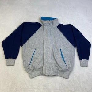 Vintage 90s Christian Dior Full Zip Jacket Men’s L Colorblock Track Sweatshirt - Picture 1 of 10
