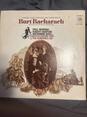 LP Burt Bacharach Butch Cassidy and the Sundance Kid 1969 A&M SP4227 GOOD VINYL - Image 1 of 4