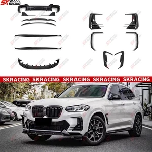 Dry Carbon Roof Wing Front Rear Bumper Lip Body Kits For BMW X3 M40i G01 2022-24 - Picture 1 of 28