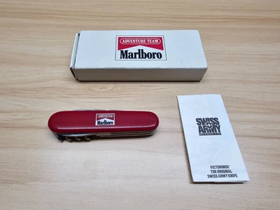 VICTORINOX MARLBORO SWISS ARMY KNIFE - NEW OPEN BOX - Image 1 of 4