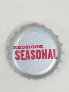 Bottle Cap Crown Seasonal Silver Red Redhook Ale Brewing Company Beer Brewery - Picture 1 of 1