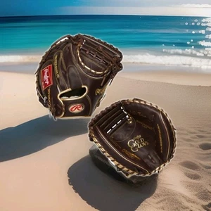 Rawlings Baseball Gold Glove Catcher's Mitt ⚾RGGCM43MO ⚾34" ⚾️Rare ⚾️RHT ⚾️NWT - Picture 1 of 10