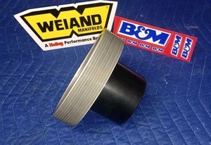 SBC Chevy Weiand & B&M 142 144 162 177 Supercharger 7" 10-Rib Crank Pulley - Foto 1 di 4