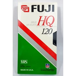 Fuji HQ 120 VHS leeres Videoband hochwertig T-120 EP 6HR SP 2HR versiegelt NEU - Bild 1 von 5