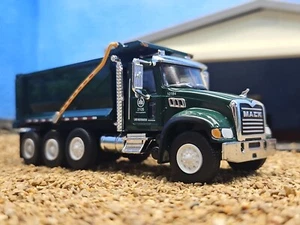 CUSTOM Mack Granite Dump Truck 1/64 2020 dcp Greenlight rock gravel dirt hauler - Picture 1 of 14
