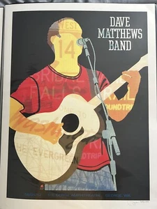 Dave Matthews Band Concert Poster 18x24 George WA 9/1/12 - Picture 1 of 3