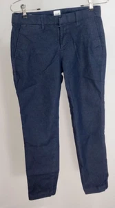 GAP Woman's Size 0 Regular Dark Denim Slim City Crop Pants. - Picture 1 of 11