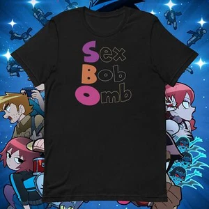 Scott Pilgrim Takes Off Knives Chau Sex Bob Omb Shirt - Picture 1 of 10