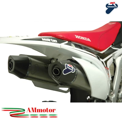 Silenciador de escape Honda CRF 250 R 2014 Termignoni motocicleta RELEVANCIA C Inox Foto 1 de 2